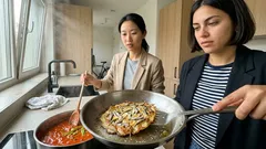 Tortitas van charales in pittige tomatensaus: knapperige viskoekjes voor de vastentijd